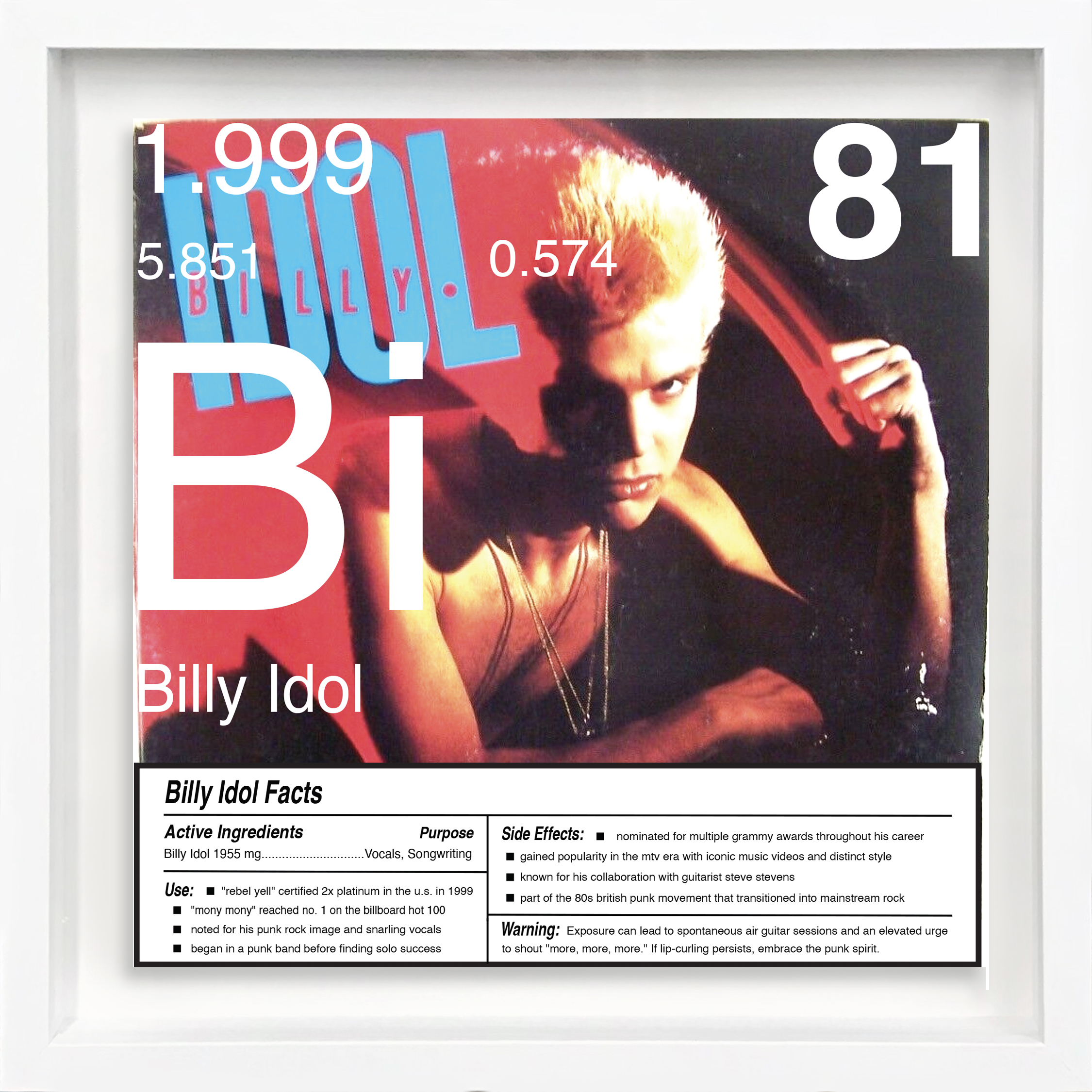 Billy Idol artwork